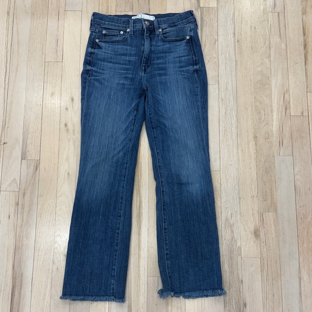 AYR The Pop Straight Leg Stretch Jeans, Bomba, 27